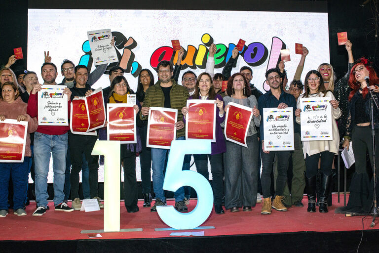 Una ceremonia de amor, memoria y lucha