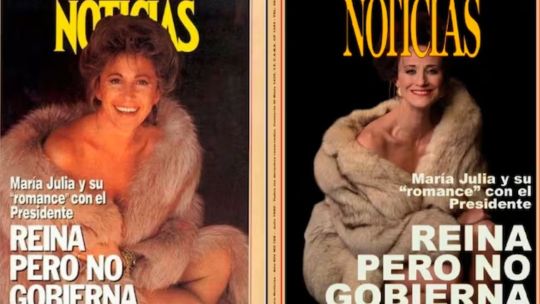 El agradecimiento eterno de María Julia Alsogaray al fotógrafo de Noticias que la convirtió en diva