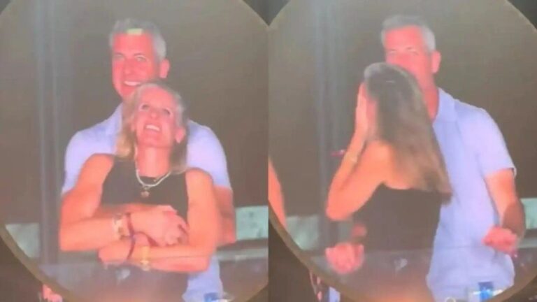 Tras el escándalo, volvió la «kiss cam» de Coldplay: qué le dijo Chris Martin al público