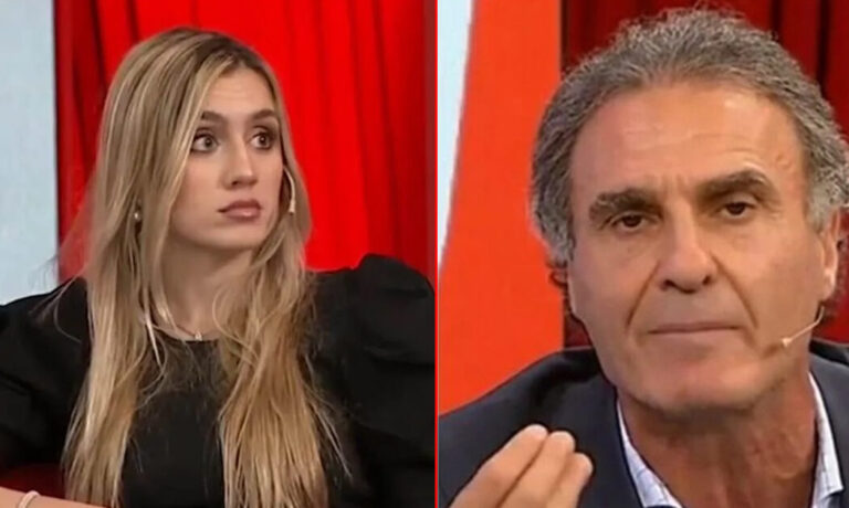 El incómodo momento que Oscar Ruggeri le hizo sufrir a Morena Beltrán por su novio futbolista de Boca