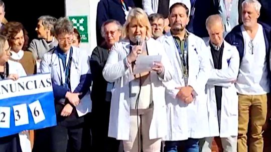 Médicos del Hospital Garrahan acusan al Gobierno de mentiroso y exigen que el Congreso declare la emergencia pediátrica