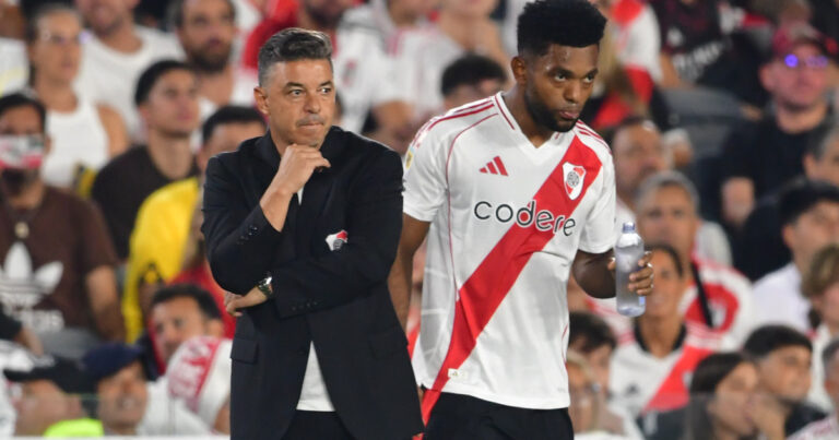 Miguel Borja y un dilema en River: titular o fin de ciclo?