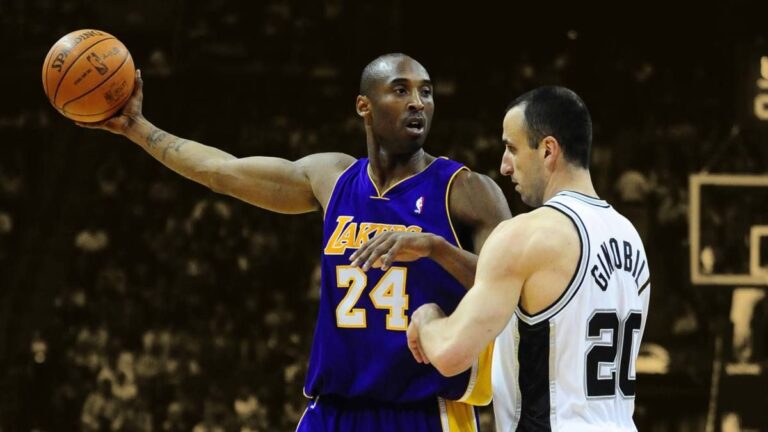 Manu Ginóbili cumple 48 años: la magnífica rivalidad entre el argentino y Kobe Bryant