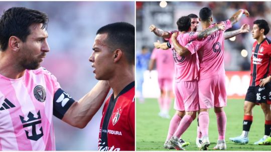 Regreso explosivo de Lionel Messi: encontronazo y festejo desafiante en la cara de Matías Cóccaro