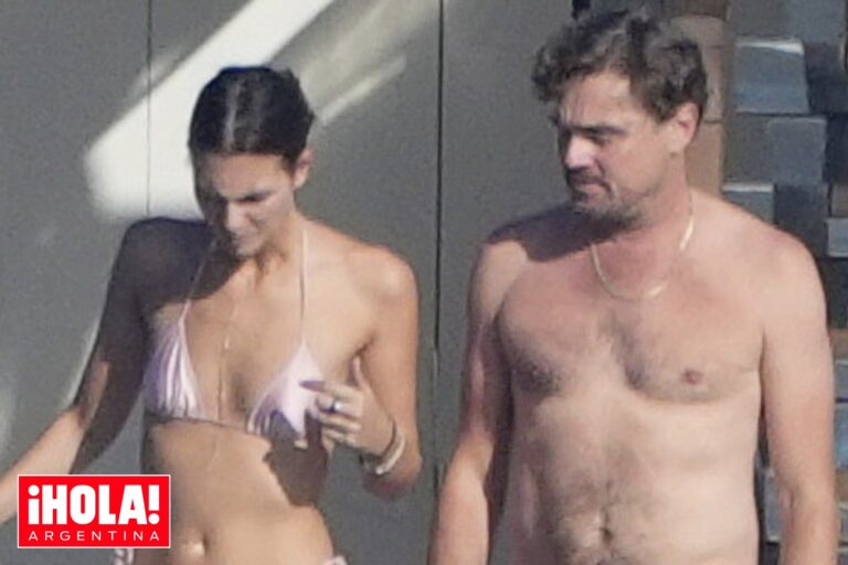 Leonardo DiCaprio. Las fotos de sus vacaciones en Saint Tropez junto a la modelo italiana Vittoria Ceretti, de 27 años