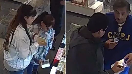 Dos millones de pesos en perfumes: cuatro argentinos fueron filmados robando en un free shop de Brasil