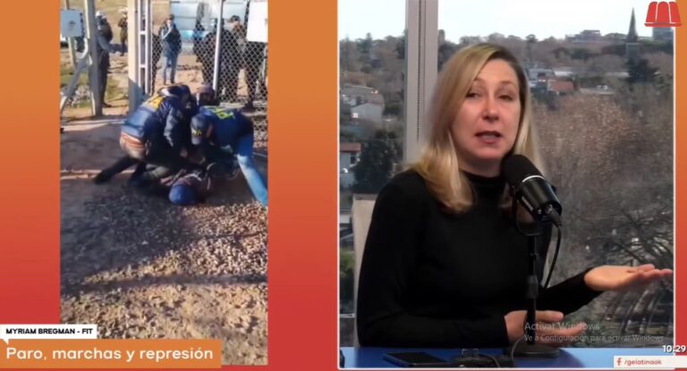 Denuncia de Bregman: Tienen a un delegado en el piso con la bota de la Federal en la cabeza