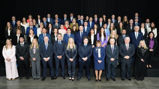 Javier Milei en modo campaña: tras el escándalo de los audios de Spagnuolo, llegó la foto con los candidatos