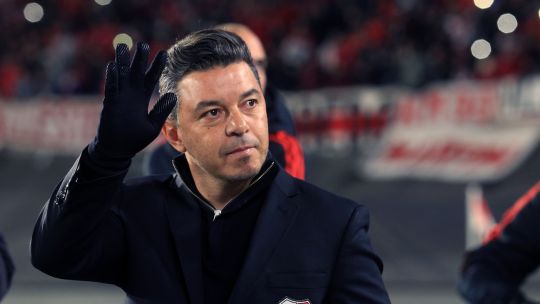 Marcelo Gallardo con su River ante un partido cargado de valores futuros