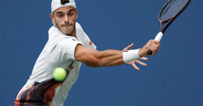 Durísima derrota de Francisco Cerúndolo ante Riedi en el US Open
