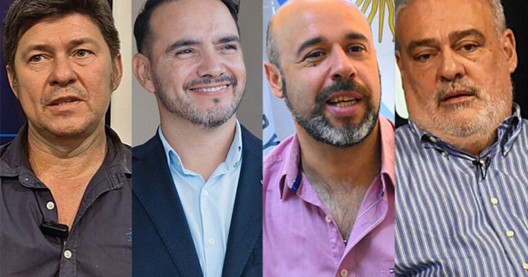 El póker de candidatos que define la gobernación de Corrientes este domingo