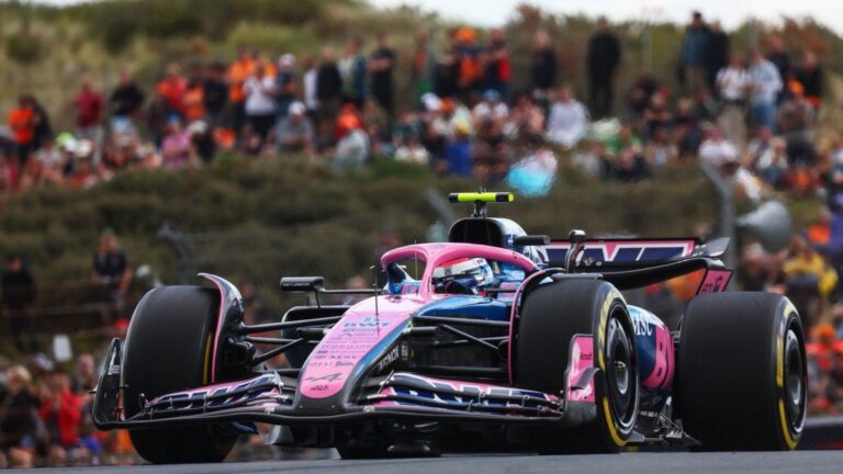 Franco Colapinto terminó 11 en el Gran Premio de Países Bajos