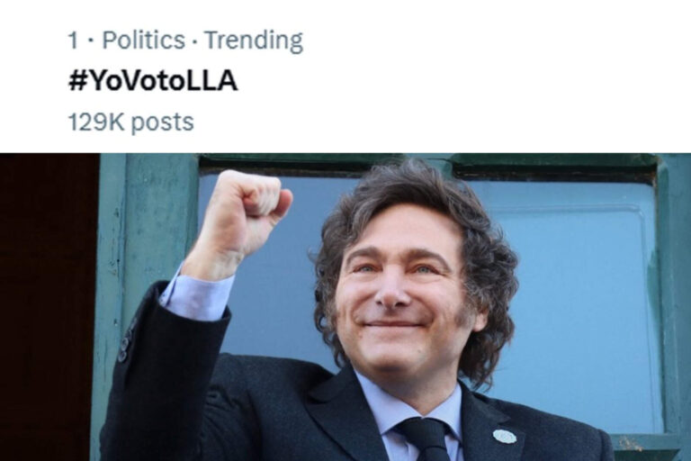 #YoVotoLLA es tendencia número 1 en X mientras transcurre la elección en Buenos Aires