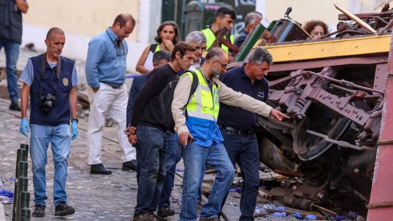 Un cable roto fue el causante de la tragedia del tranvía funicular de Lisboa