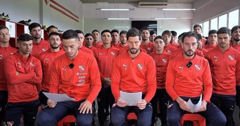 El plantel de Independiente rompió el silencio tras el fallo de Conmebol: fuerte mensaje en un video y pedido de apoyo a los clubes argentinos