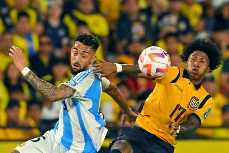 La selección argentina perdió por 1-0 ante Ecuador en Guayaquil, en el cierre de las Eliminatorias