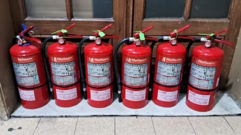 Con una llave magnética ingresó a un edificio céntrico a robar todos los matafuegos