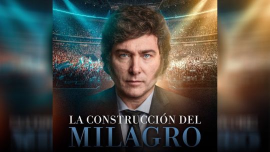 Javier Milei presentará su nuevo libro en el Movistar Arena: «La construcción del milagro»