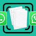 Whatsapp: cómo escanear y enviar un documento en PDF?