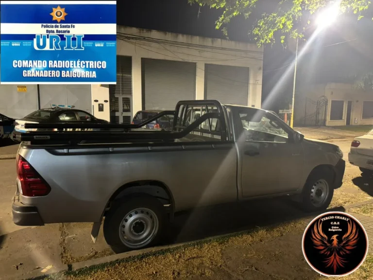 Entradera en Capitán Bermúdez: roban camioneta, dinero y dejan encerrados a dueños de casa