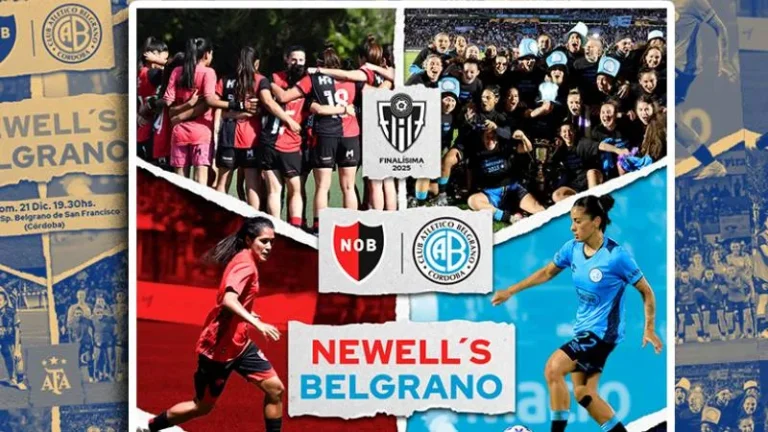 Newells vs. Belgrano: el Trofeo de Campeonas mandará por primera vez a un club a la Libertadores 2026