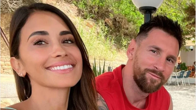 Milagro en Navidad: la emoción de una joven que se cruzó en la ruta a Messi y Antonela