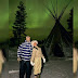 María Becerra y J Rei con las auroras boreales en Finlandia