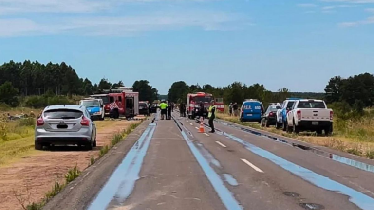 Tragedia en Uruguay: murió un matrimonio de rosarinos en un choque frontal en la ruta 136
