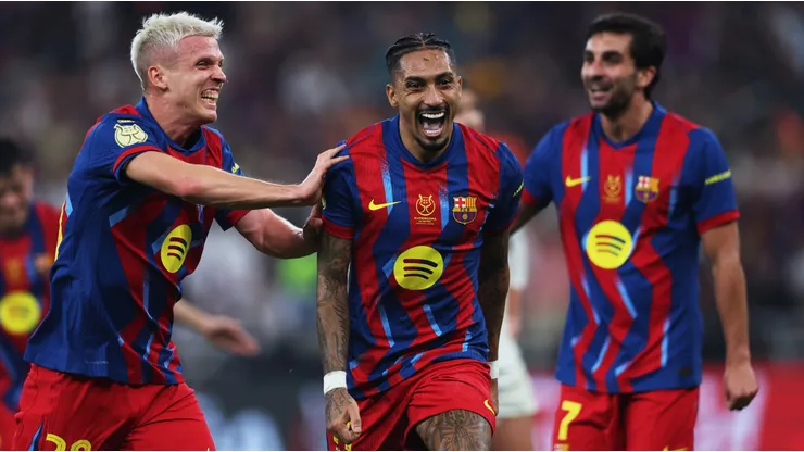 Barcelona le ganó al Real Madrid y se quedó con la Supercopa de España