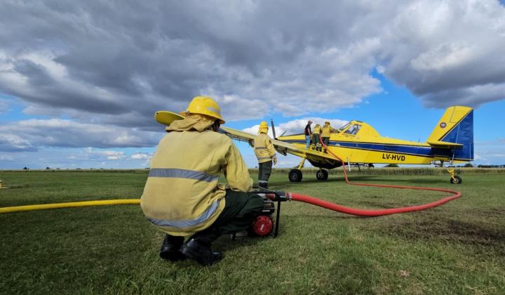 Brigadistas santafesinos capacitados en incendios forestales
