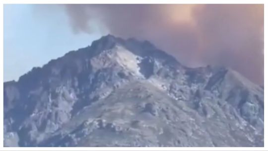 Preocupación en Chubut por la reactivación de focos de incendio en La Patriada