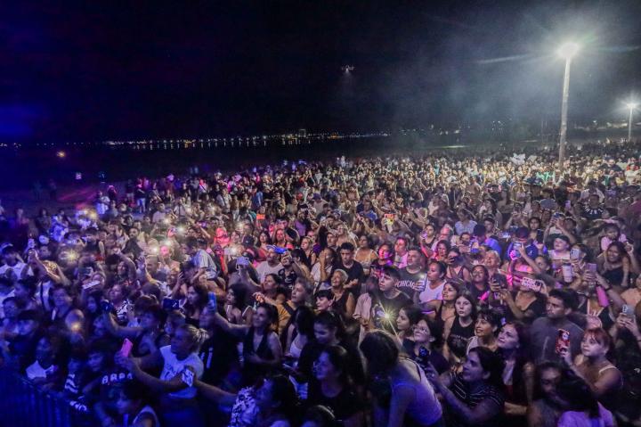 Música en la Laguna convocó a cientos de santafesinos