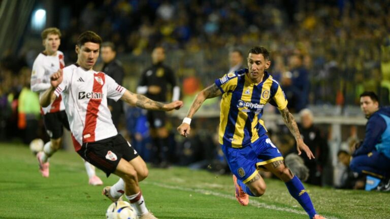 Central se la hace difícil a River en el Gigante de Arroyito