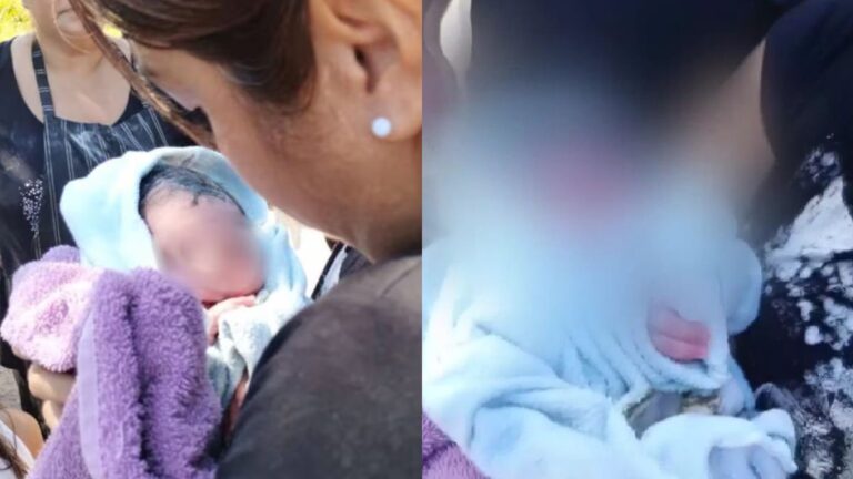 Merlo: hallaron a un bebé recién nacido abandonado en la vía pública y dentro de una bolsa