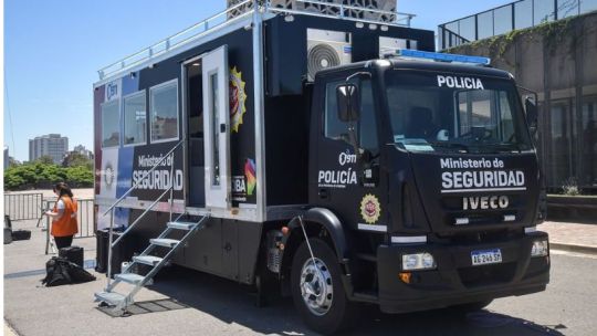 «911 Halcón»: el nuevo camión de vigilancia que operará en el Festival de Jesús María