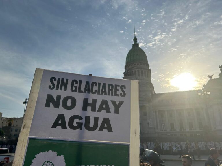 Diputados: conversatorio público contra la reforma a la ley de Glaciares