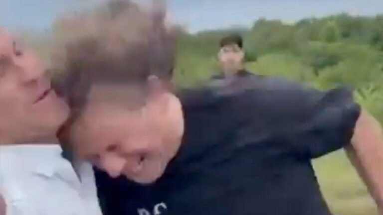 Temporal y tensión en Tucumán: un diputado de La Libertad Avanza recibió un brutal cabezazo