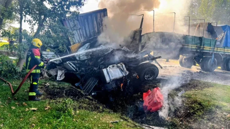 Murió este martes un camionero que estaba internado tras un choque en la ruta 33 el pasado 4 de marzo